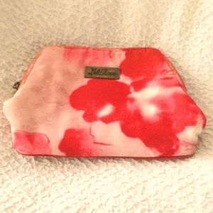 EUC VTG Lela Rose Y2K Limited Edition Beauty.com Silk Dyed Makeup Clutch / Pouch